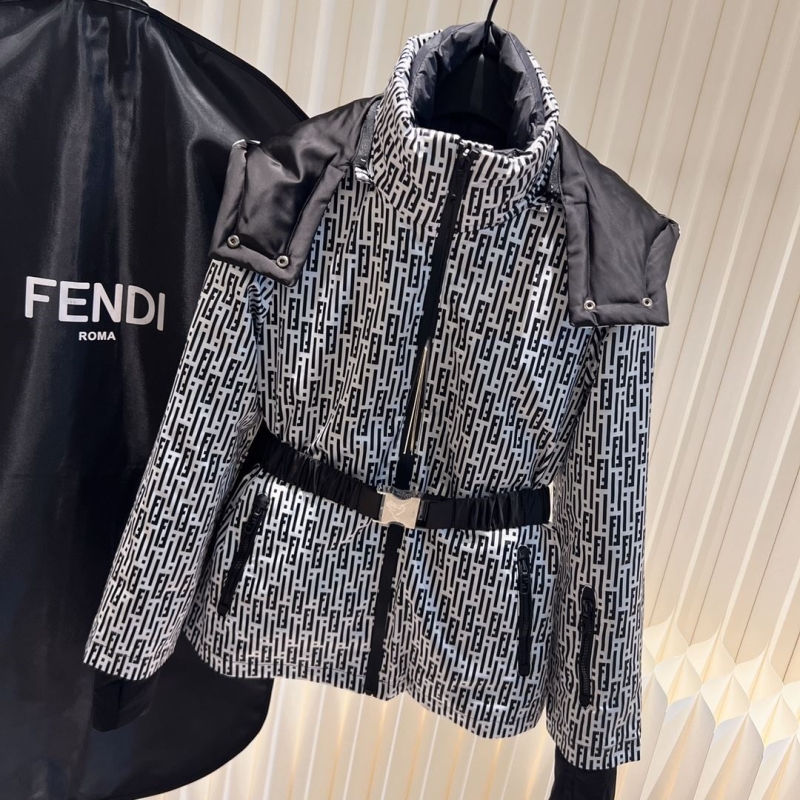 F**di down coat